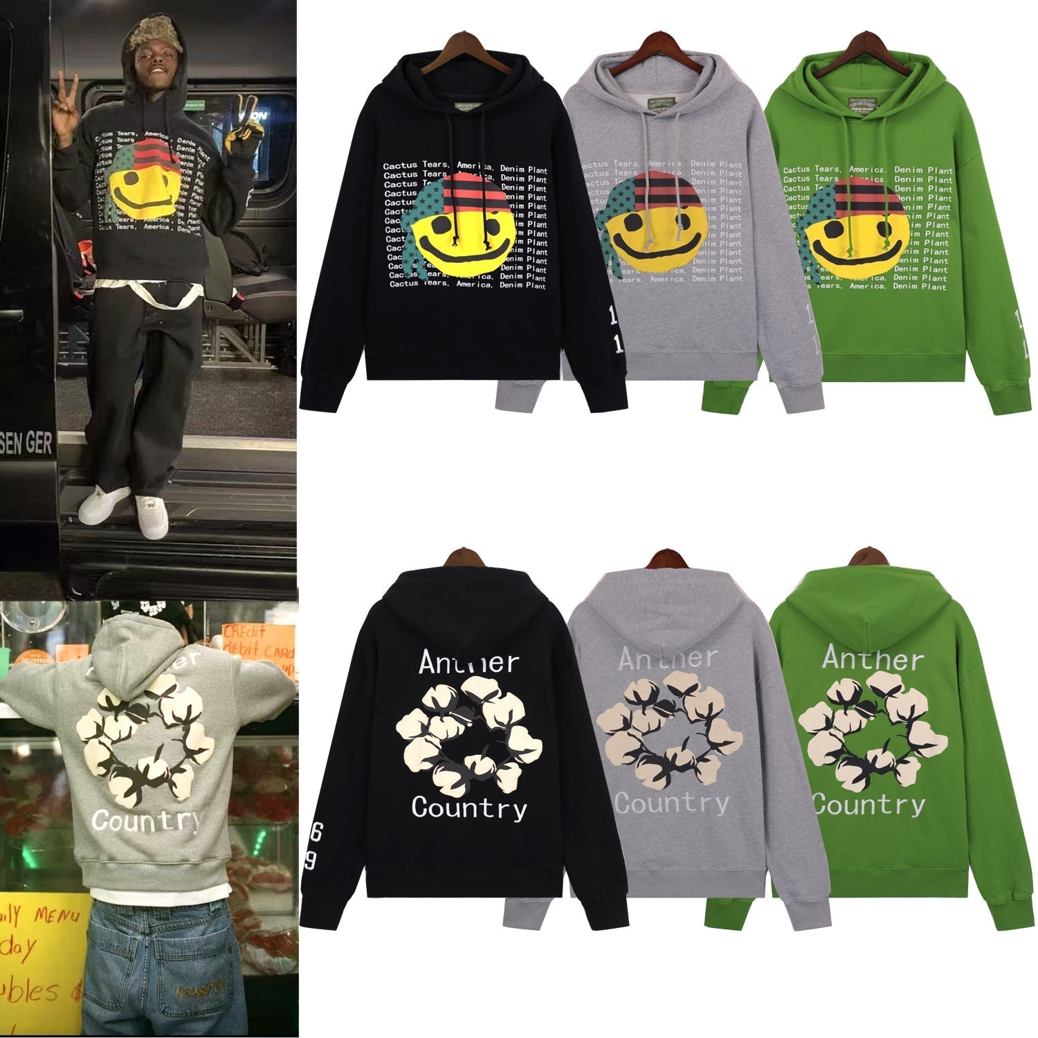 DENIM TEARS  Hoodie 5667