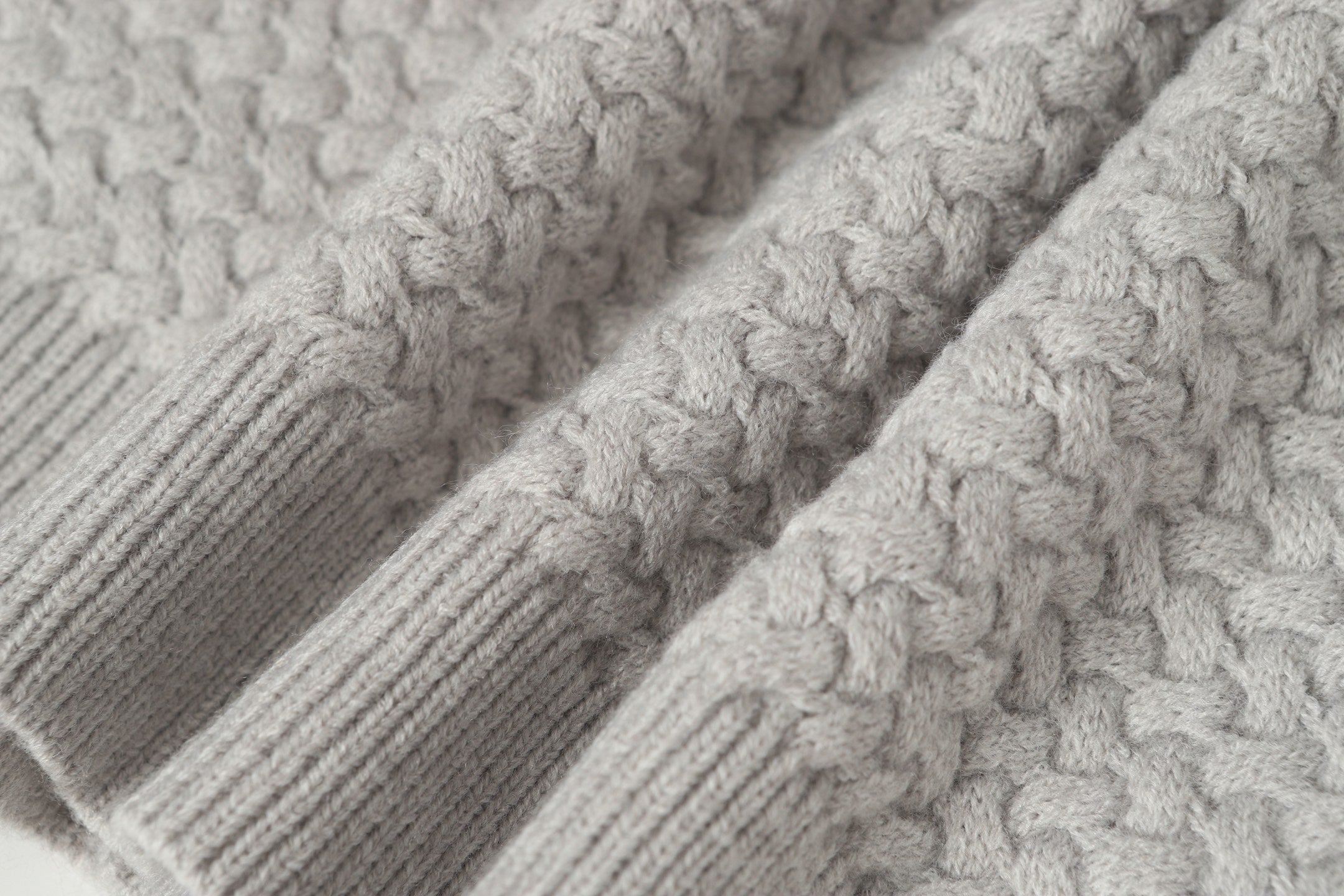 Gothic Cross Knit Cardigan - Black Grey Streetwear Jacket 904